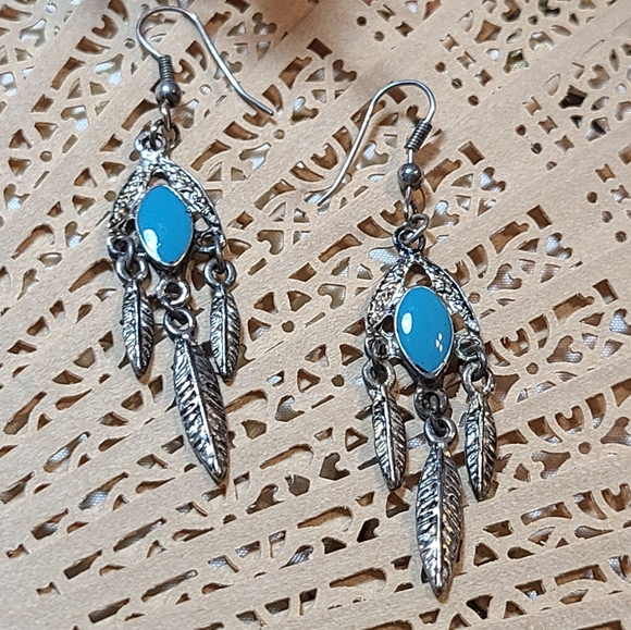Vintage Jewelry - Native Earrings For Sale today